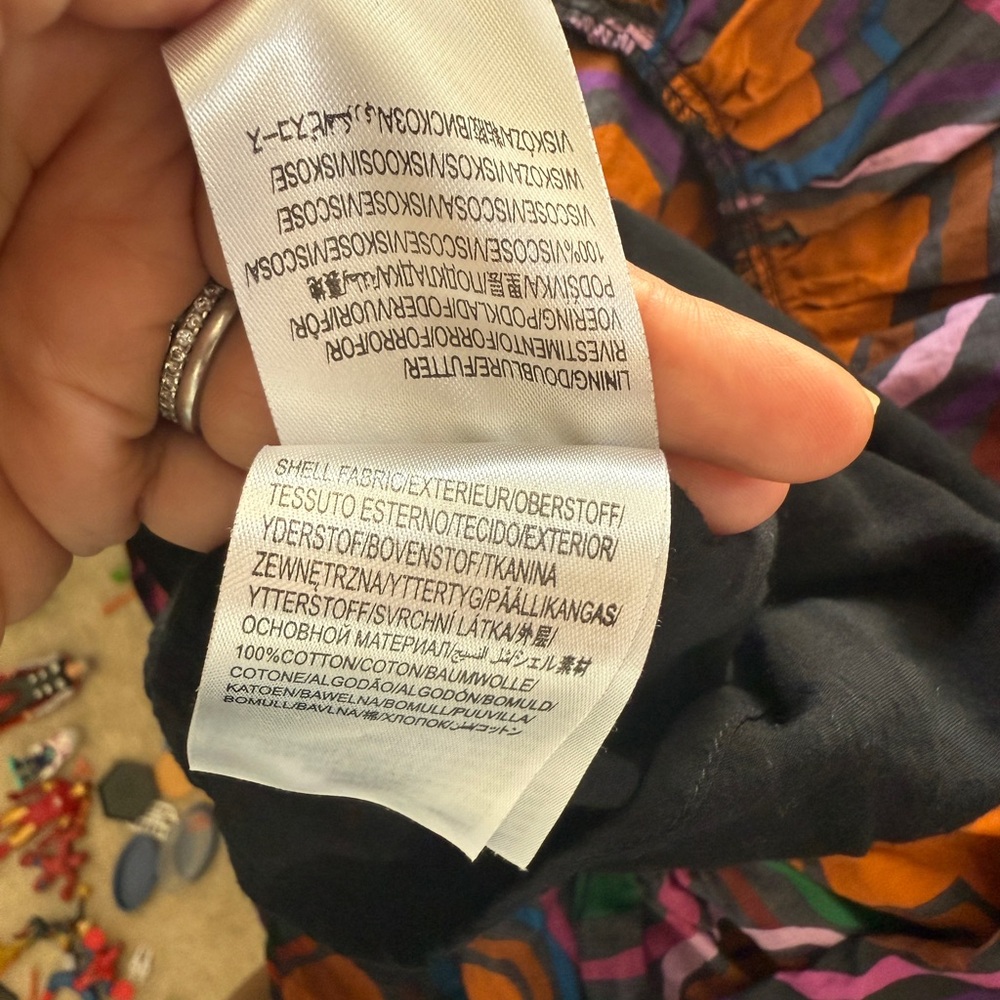 Farm Rio Anthropologie Heart Bow Front Dress - Picture 10 of 11